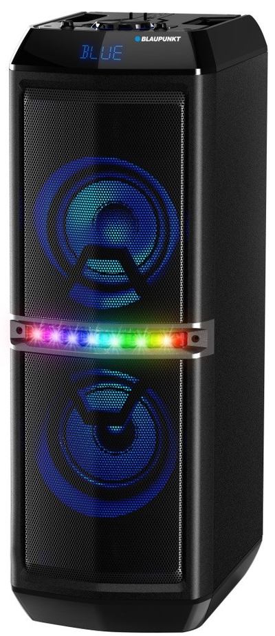 Boxë party Blaupunkt PS05.2DB, 60W, Bluetooth, me drita LED, e zezë