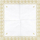 Peceta PartyDeco First Communion SP33-64-019, 20 copë, 33x33cm, të arta