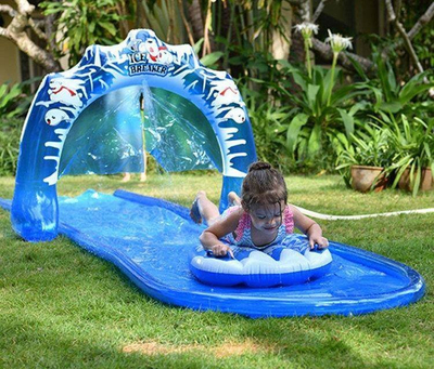 Rrëshqitëse uji SunClub Water Slide Ice Breaker, 500x95cm, shumëngjyrëshe