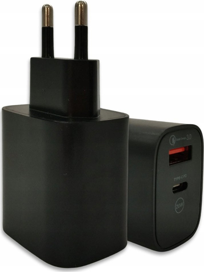 Karikues muri Diverse Verläge Denmen DC09T W, 2.4A, USB me kabllo Type C, i zi
