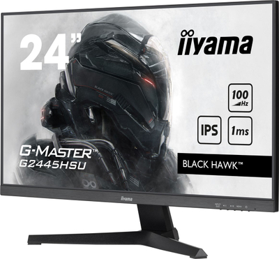 Monitor iiyama G-MASTER, 24", 1920 x 1080, Full HD, 100 Hz, i zi