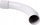 Kривина PVC KOPOS KB 4116, 16mm, RAL 7035, светло сива