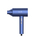 Tharëse flokësh Deerma CF15W, 2000W, 2 shpejtësi, blu