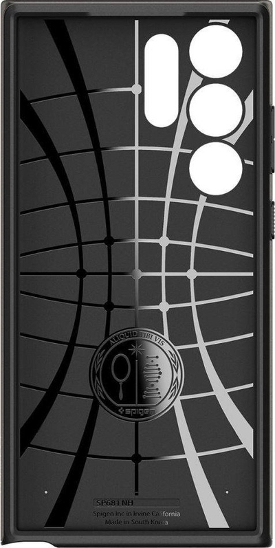 Këllëf telefoni Spigen Neo Hybrid për Samsung Galaxy S23 Ultra, mbrojtës plastik TPU, Gunmetal