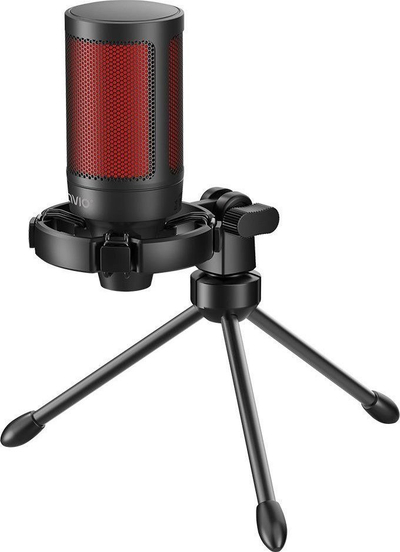 Mikrofon gaming Savio Sonar Pro, kardioid, USB, i zi