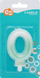Qiri ditlindje Godan numri 0, 7 cm, ombre, e bardhë me jeshile