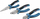 Set pincash Bosch Professional, 3 copë, me doreza të rehatshme, blu