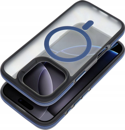 Futrollë Neo për iPhone 16 Plus, rron me MagSafe, blu
