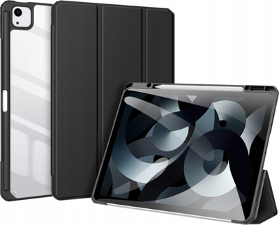 Mbulesë tablet DUX DUCIS Magi Series për iPad Air 13 M2, funksion sleep wake, me mbajtëse stylus, e zezë