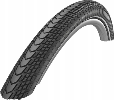 Gomë biçiklete Schwalbe Marathon Almotion Evo V-Guard 29x2.15, palosme, e zezë