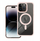 Mbrojtëse telefoni OEM Mag Cover për iPhone 15 Pro Max, MagSafe, rozë transparente