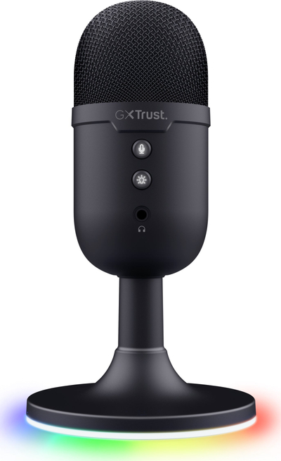Микрофон Труст GXT 234 Јуникс, USB, за гејминг, црн