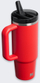 Gotë termike Stanley Quencher ProTour Flip Straw, 0.89L, çelik inox, e kuqe