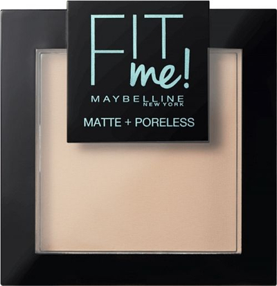 Pudër kompakte Maybelline Fit Me Matte Poreless, 9g, nuanca 105 Natural Ivory