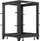 Раф отворен мрежен Lanberg Open Rack 19 15U, 600x600-1100 mm, црн