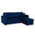 Divan-Shtrat këndor Wayne blu HM3028.18, kaltër
