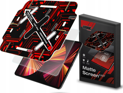Заштитна мат фолија Grizz MatteScreen Easy за Apple iPad Pro 11" M1 2021, против отпечатоци од прсти, проѕирна