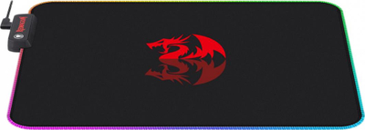Mauspad Redragon Pluto RGB P026, M, i kuq