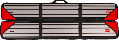 Çantë për shina Milwaukee PSA-4 Guide Rail Bag, për GR 800 GR 1400, me rrip krahu, e zezë me të kuqe
