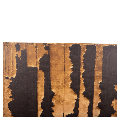 Pikturë murale GOBI Series HM4782, kanavacë e printuar, 98x68cm, e zezë e artë