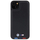 Këllëf telefoni BMW Leather Stamp Tricolor për iPhone 15 Plus, lëkurë, 6.7", i zi