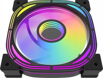 Ftohës Darkflash INF 24 Pro PWM ARGB, 120 mm, i zi