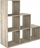 Ndarës dhome FMD Room Divider, 6 kuba, formë shkalle, dru sand oak