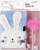 Ditar me çelës STARPAK 526044 Plush Rabbit, me pelush, për kalamaj, shumëngjyrësh