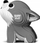 Puzzle 3D Safari Ltd EUGY Wolf, lodër edukative, prej materiali biodegradueshëm, shumëngjyrësh