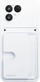 Mbajtëse kartash Fairphone Card Holder V1, për Fairphone 6, kapak i pasëm, gri