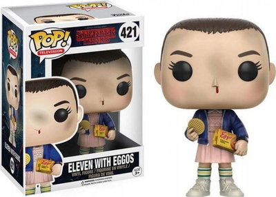 Figurë koleksionuese Funko POP Stranger Things Eleven me Eggos, vinyl, shumëngjyrëshe