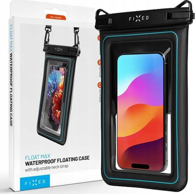 Mbulesë universale telefoni FIXED Float Max, 7.5\", IPX8, e zezë