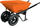Karrocë pune Truper Trolley, 120L, 2 rrota pneumatike, portokalli