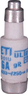 Осигурувач Eti-Polam D01UQ6A, 6A gR, 400V, E14, зелен