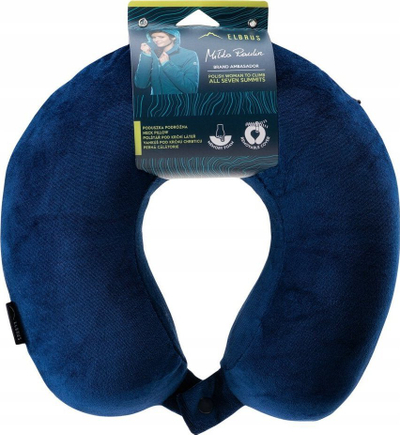Jastëk Elbrus KUSE PILLOW, memory foam, mbulesë poliester, i bardhë
