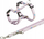Set parzmore me zinxhir për këlysh Trixie Junior, 27 45 cm, 2 m, lila