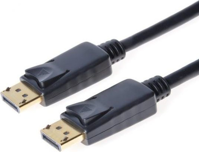Kabllo DisplayPort PremiumCord KPORT4 005, 0.5m, DisplayPort në DisplayPort, e zezë