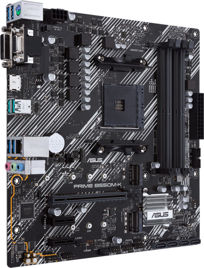 Pllakë amë ASUS PRIME B550M-K - AMD B550