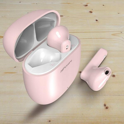 Kufje True Wireless HiFuture Colourbuds2, Bluetooth 5.1, bateri 15 orë, rozë