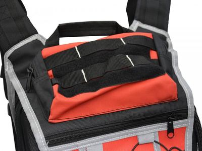 Çantë shpine për vegla TVARDY Profilated Fitters, për laptop 15", poliester 600D, e zezë