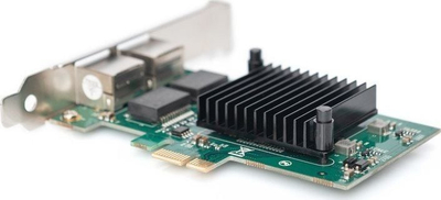 Kartë rrjeti Digitus DN-10132, PCI Express, 2x RJ-45 1Gbps