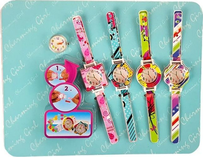 Set lodër DIY Charming Girl, 80 copë, për orë dhe byzylykë, shumëngjyrësh