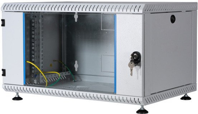 Kabinet rrjeti EFB Elektronik 691712VGR.50, rack 12U, 50kg, gri