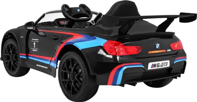 Makine elektrike për kalamaj BMW M6 GT3, 12V, me pult, e zezë