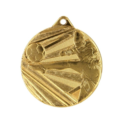 Medalje sporti Tryumf ME001/G, 50mm, motiv futbolli, ngjyrë ari