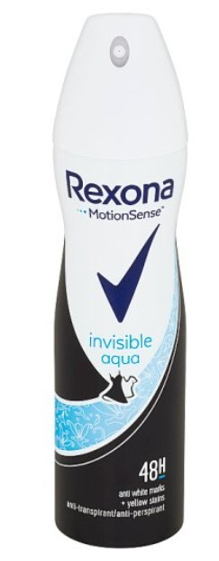 Antiperspirant sprej Rexona Motionsense Invisible Aqua, 150 ml