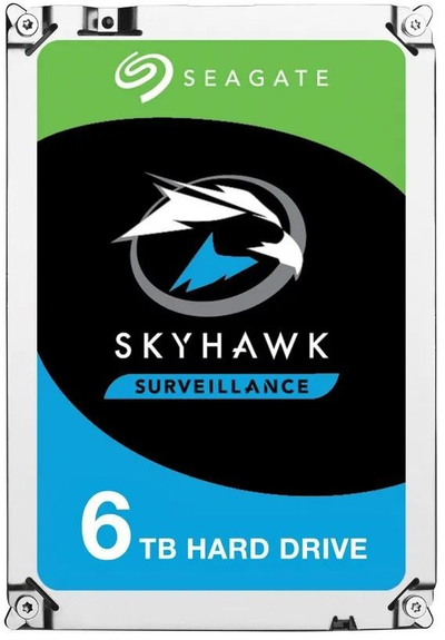 Hard disk Seagate SkyHawk 6TB, 3.5", SATA III, për kamera sigurie