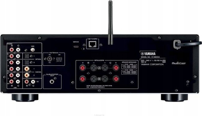 Amplifikator hi-fi Yamaha R-N600A, me rrjet, radio interneti, i zi