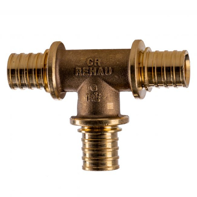 Tuaj lidhëse T Rehau Rautitan UA 12593451002, 20mm, bronz