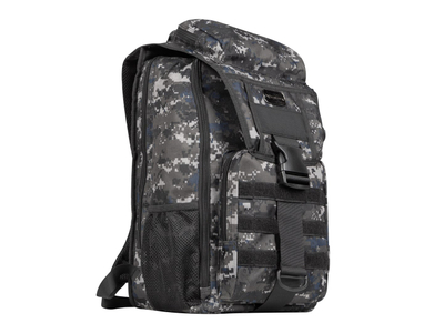 Çantë shpi Genesis Pallad 450 Lite Camo, për laptop 15.6", MOLLE, kamuflazh gri
